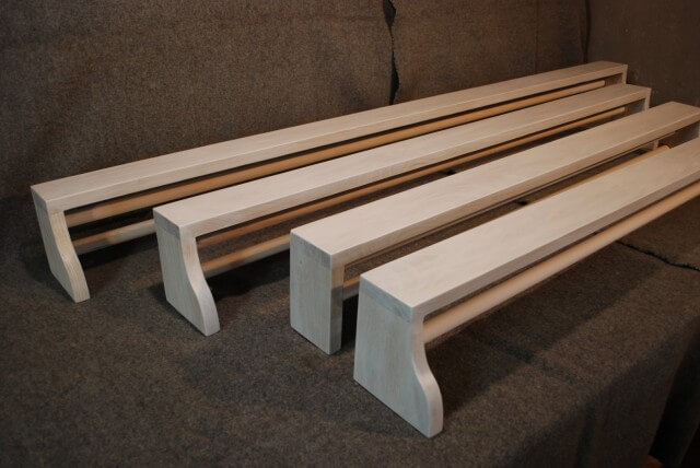Traditional curtain boards
