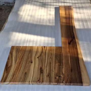 Blat nad kominek orzech włoski