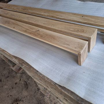 Karnisze dąb szczotkowany