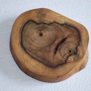 Coasters Sliced Walnut wood 12 cm