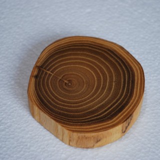 Coasters Sliced Robinia Acacia 9 cm