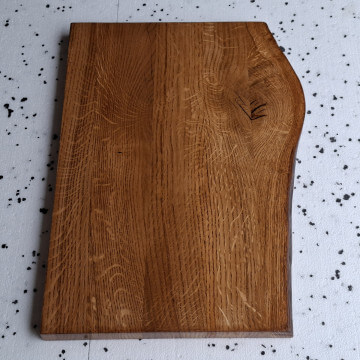 Oak shelf 55cm self-supporting