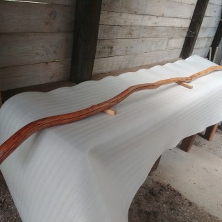 Plum nugget handrails