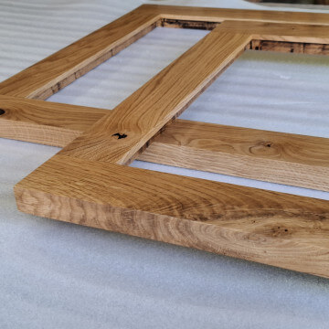 Oak frames for paintings