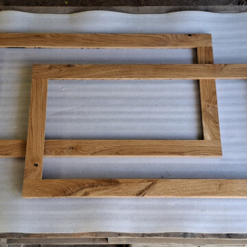 Oak frames for paintings