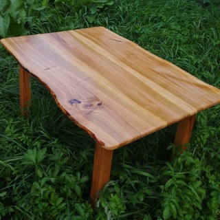 Cherry wood table 120 x 70 cm